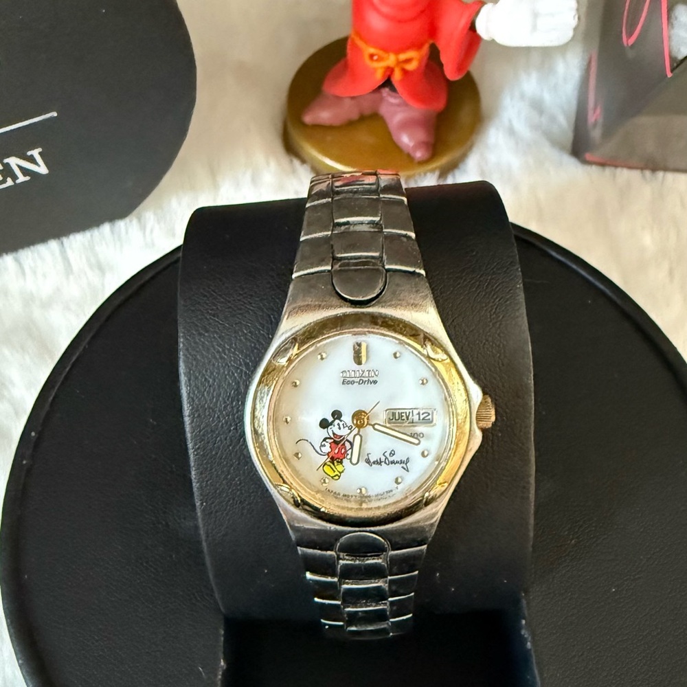 Citizen Disney ECO DRIVE Silver and Gold Watch - Picture 2 of 7